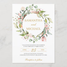 Grüne und rot rosa Blütenhochzeit