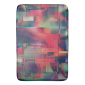 Grüne und rote Bildschichten und ein leichter Wand Badematte (Vorderseite Vertikal)