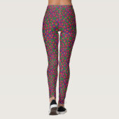 Grüne und rote Erdbeeren, Leggings (Rückseite)