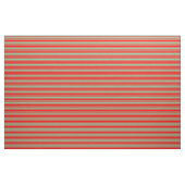 Grüne und rote Linien des Dunklen Meeres Stoff (Yard (91,4 cm))