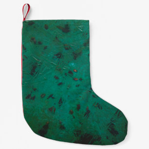 Grüne und schwarze Farbe Kleiner Weihnachtsstrumpf