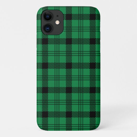 Grüne und schwarze, gemütliche Plaia Case-Mate iPhone Hülle (Rückseite)