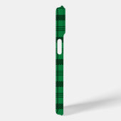 Grüne und schwarze, gemütliche Plaia Case-Mate iPhone Hülle (Rückseite / Rechts)