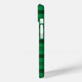 Grüne und schwarze, gemütliche Plaia Case-Mate iPhone Hülle (Rückseite / Links)