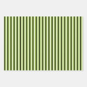 Grüne und schwarze Klee Geschenkpapier Set (Vorderseite 2)