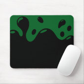Grüne und schwarze Mauspad (Mit Mouse)