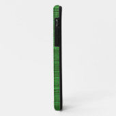 grüne und schwarze Streifen Case-Mate iPhone Hülle (Hinten/Links)