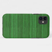 grüne und schwarze Streifen Case-Mate iPhone Hülle (Rückseite (Horizontal))