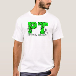 grüne und schwarze Tupfen Pints T-Shirt