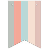 Grüne und verdrehte Farbschau Geburtstag Wimpelkette (Erste Fahne)