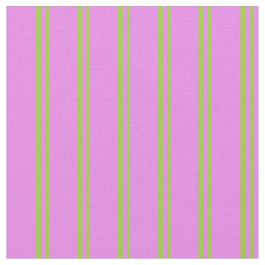 Grüne und violette Streifen Stoff (Nahaufnahme)