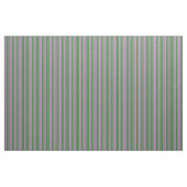Grüne und violette Streifen Stoff (Yard (91,4 cm))
