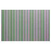 Grüne und violette Streifen Stoff (Fat Quarter (45,7 x 55,9 cm))