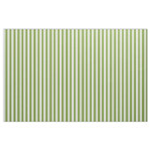 Grüne und weiße farbige Linien Stoff (Yard (91,4 cm))