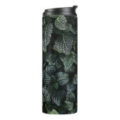 GRÜNE UND WEISSE LEAF-PFLANZE THERMOSBECHER (Nach links gedreht)