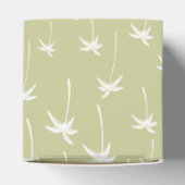 Grüne und weiße Palmen Geschenkschachtel (Oben)