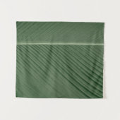 Grüne und weiße Streifen Wandteppich (Vorderseite (Horizontal))