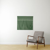 Grüne und weiße Streifen Wandteppich (Beispiel (Horizontal))
