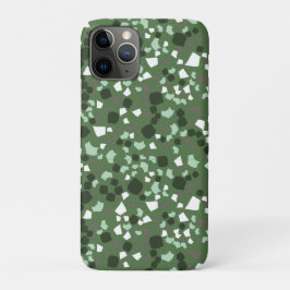 Grüne und weiße Terrazzo Modernste Technik Case-Mate iPhone Hülle