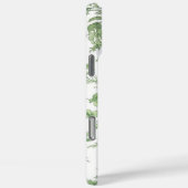 Grüne und weiße Toilette Case-Mate iPhone Hülle (Rückseite / Rechts)