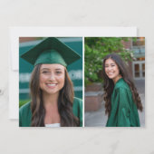 Grüne Uni 3 Foto Abschluss Ankündigung (Rückseite)