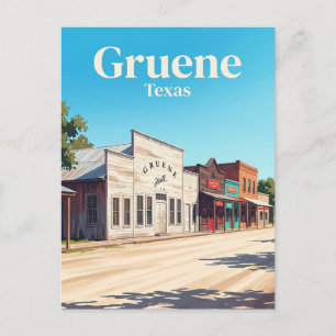 Grüne USA Postkarte