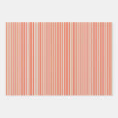 Grüne Valentine Aloe Succulents Stripes Hearts Geschenkpapier Set (Vorderseite 2)