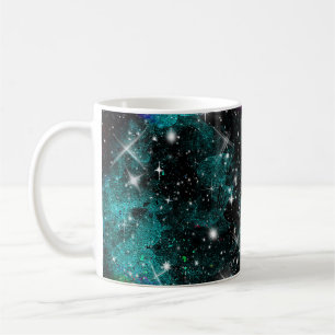 Grüne Veilchen-Galaxie Stern Milchstraße Kaffeetasse