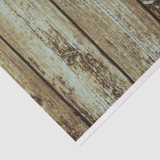 Grüne, verblasste Holzplanen Seidenpapier (Ausschnitt)