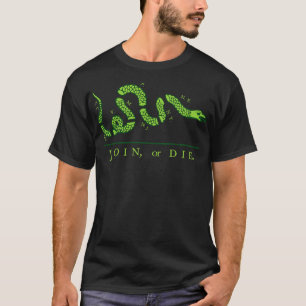 Grüne Version beitreten oder Die T-Shirt