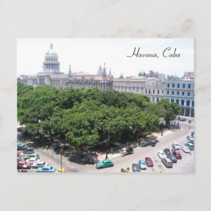 grüne viereckige Kapitole Postkarte