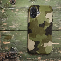 Grüne Vintage Camouflage Realistischer Grunge-Effe