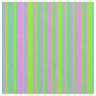 Grüne, violette und aquamarine farbige Streifen Stoff