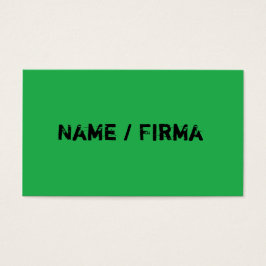 grüne - Visitenkarten