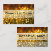 Grüne Visitenkarten Visitenkarte (Vorne/Hinten)