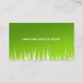 Grüne Visitenkarten Visitenkarte (Rückseite)