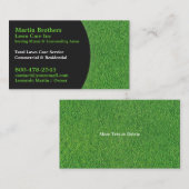 Grüne Visitenkarten Visitenkarte (Vorne/Hinten)