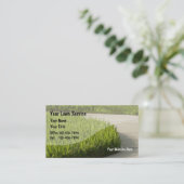 Grüne Visitenkarten Visitenkarte (Stehend Vorderseite)