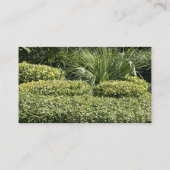 Grüne Visitenkarten Visitenkarte (Rückseite)