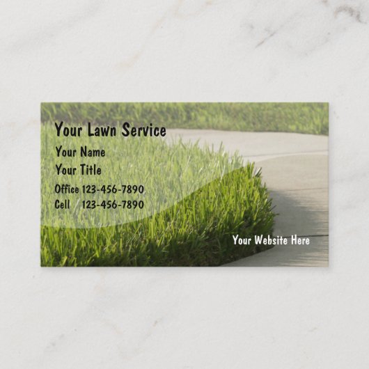 Grüne Visitenkarten Visitenkarte (Vorderseite)