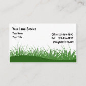 Grüne Visitenkarten Visitenkarte (Vorderseite)