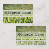Grüne Visitenkarten Visitenkarte (Vorne/Hinten)