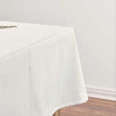 Grüne Vögel Blumengewässer Silberfarben Glitzer Tischdecke (Beispiel)