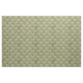 Grüne Vögel und rosa Blüten Stoff (Yard (91,4 cm))