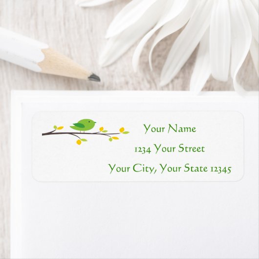 Grüne Vogeladresse (Insitu)