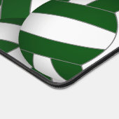 Grüne Volleyball-Mannschaft färbt Athleten Namen Schreibtischunterlage (Ecke)