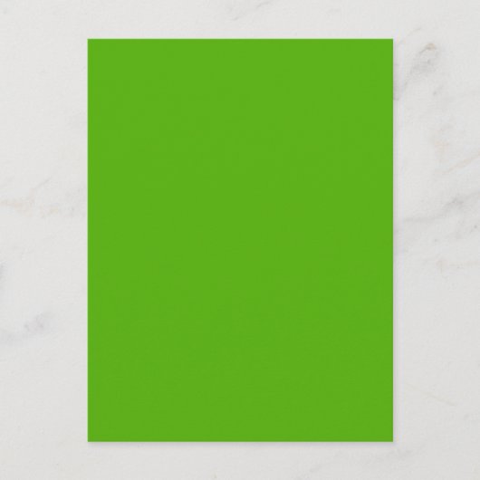 GRÜNE (Vollfarbe) ~ Postkarte (Vorderseite)