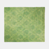 Grüne Vorlagenstruktur Fleecedecke (Vorderseite (Horizontal))