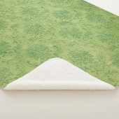 Grüne Vorlagenstruktur Sherpadecke (3/4)