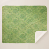 Grüne Vorlagenstruktur Sherpadecke (Vorderseite (Horizontal))